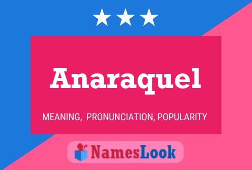 Anaraquel Name Poster