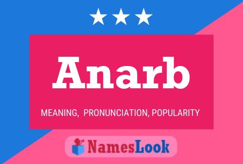 Anarb Name Poster