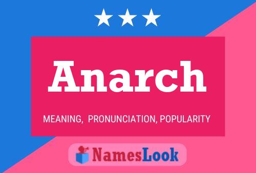 Anarch Name Poster