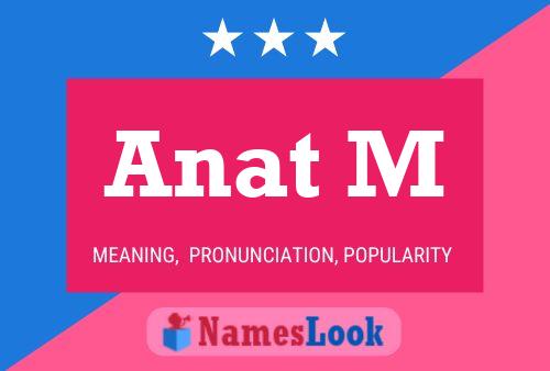 Anat M Name Poster