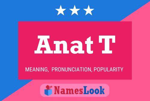 Anat T Name Poster