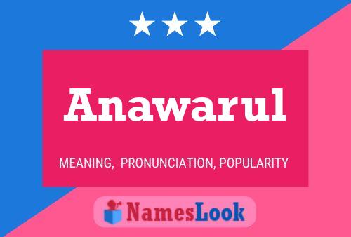 Anawarul Name Poster