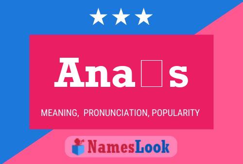 Anaïs Name Poster