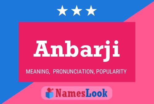 Anbarji Name Poster