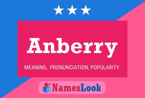 Anberry Name Poster