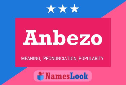 Anbezo Name Poster