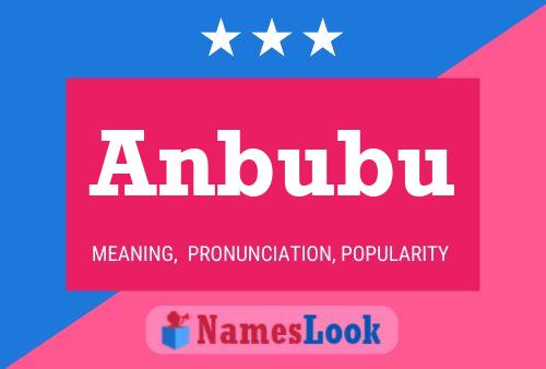 Anbubu Name Poster