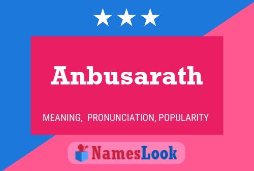 Anbusarath Name Poster