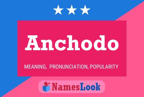 Anchodo Name Poster