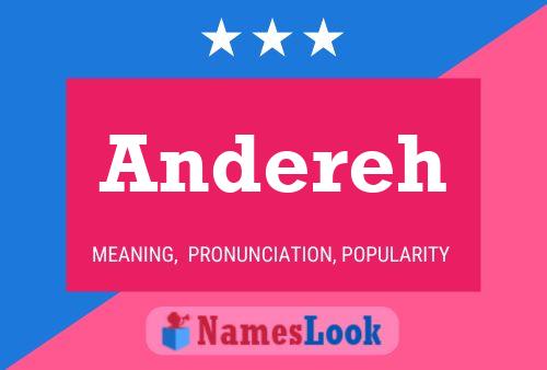 Andereh Name Poster