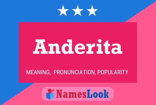 Anderita Name Poster