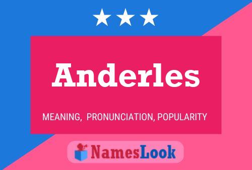 Anderles Name Poster