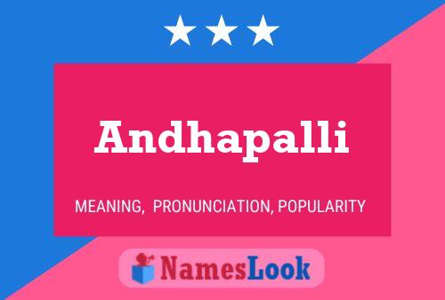 Andhapalli Name Poster