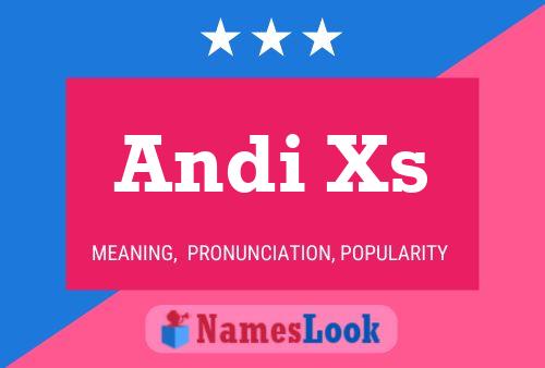 Andi Xs Name Poster