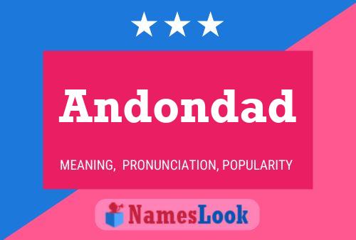 Andondad Name Poster