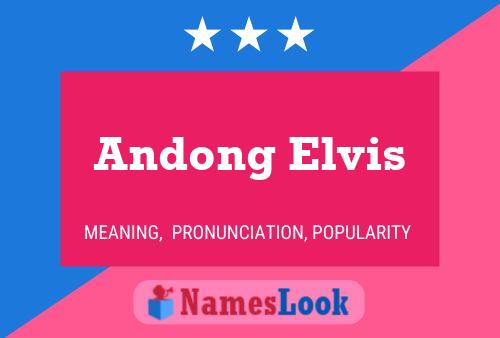 Andong Elvis Name Poster