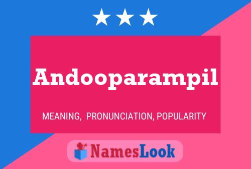 Andooparampil Name Poster