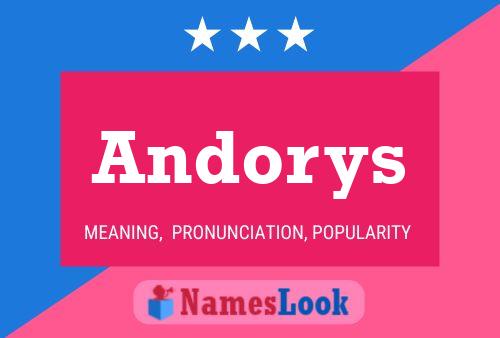 Andorys Name Poster