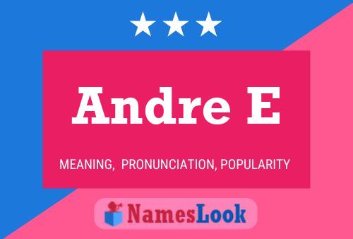 Andre E Name Poster