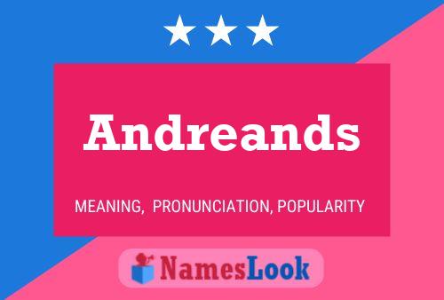 Andreands Name Poster