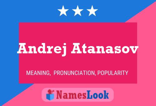 Andrej Atanasov Name Poster