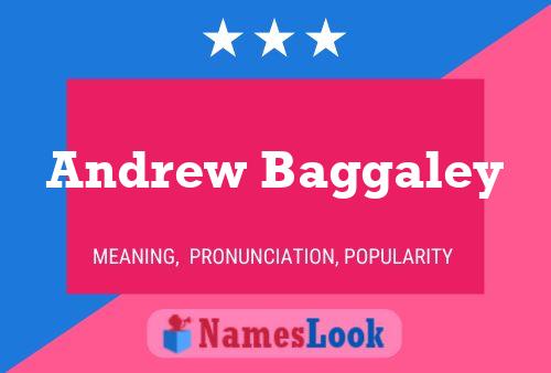 Andrew Baggaley Name Poster