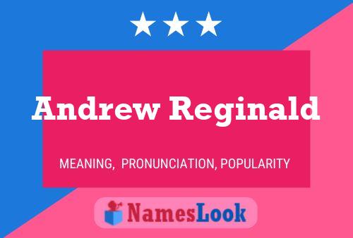 Andrew Reginald Name Poster