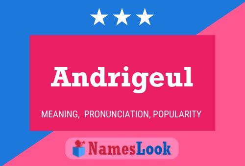 Andrigeul Name Poster