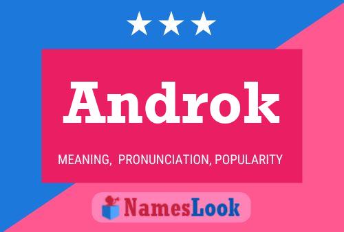 Androk Name Poster