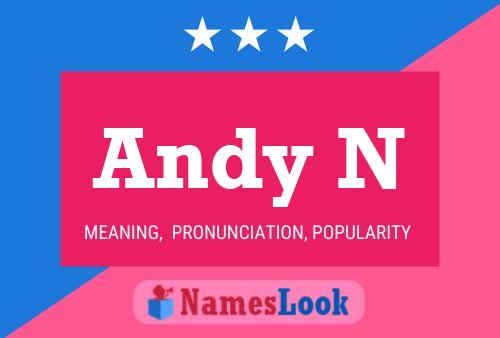 Andy N Name Poster