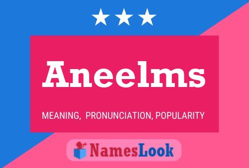 Aneelms Name Poster