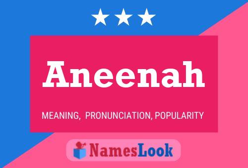 Aneenah Name Poster