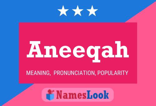 Aneeqah Name Poster