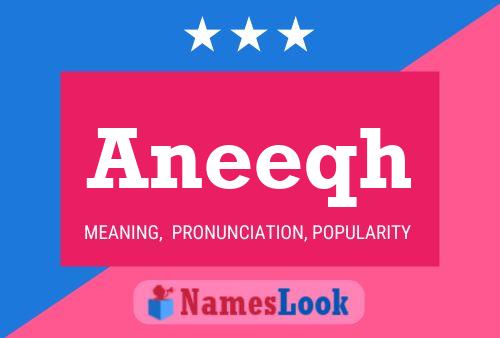 Aneeqh Name Poster