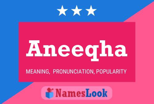 Aneeqha Name Poster