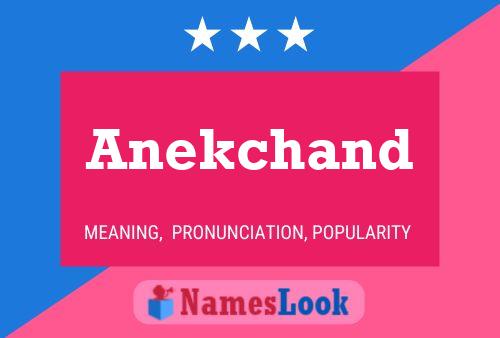 Anekchand Name Poster