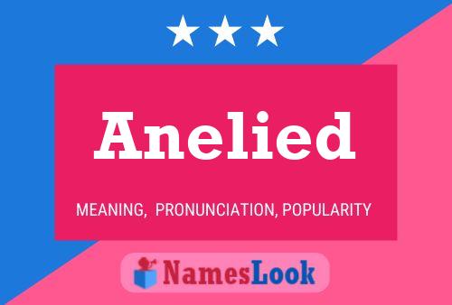 Anelied Name Poster