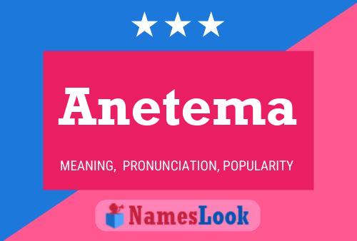 Anetema Name Poster