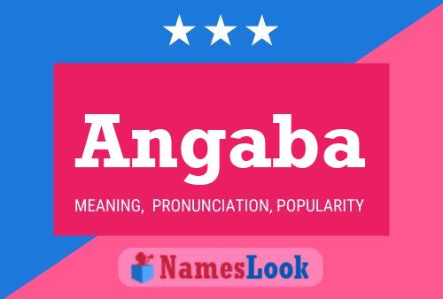 Angaba Name Poster