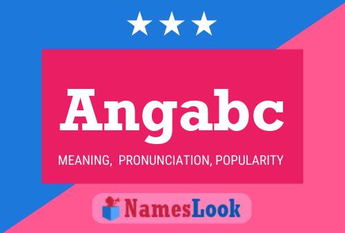 Angabc Name Poster