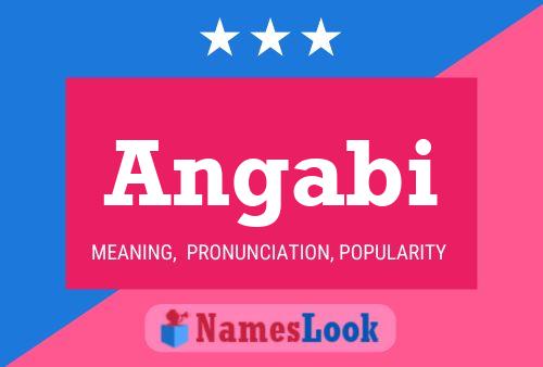 Angabi Name Poster