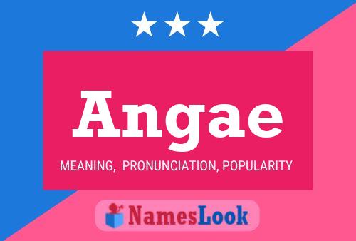 Angae Name Poster