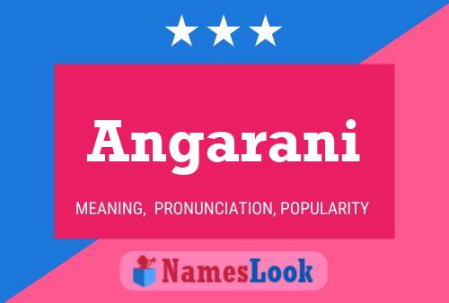 Angarani Name Poster