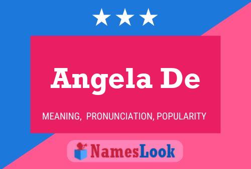 Angela De Name Poster