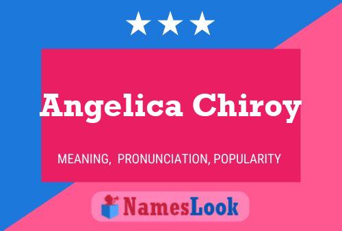 Angelica Chiroy Name Poster