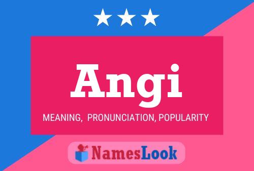 Angi Name Poster