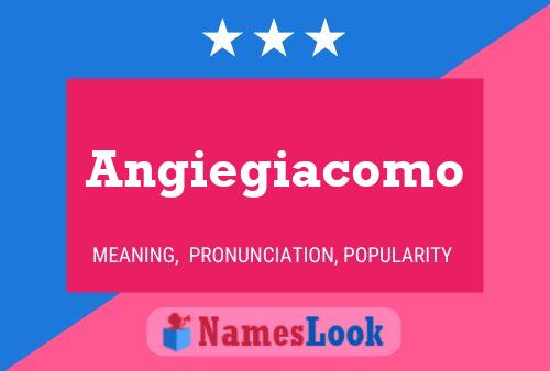 Angiegiacomo Name Poster