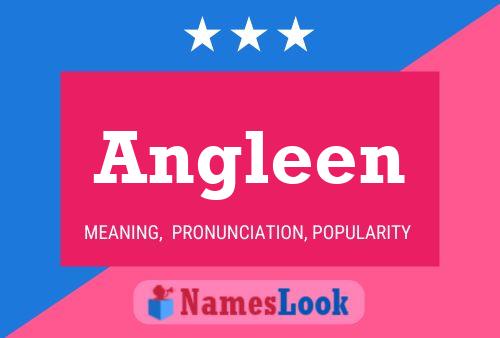 Angleen Name Poster