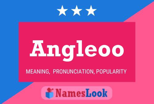 Angleoo Name Poster