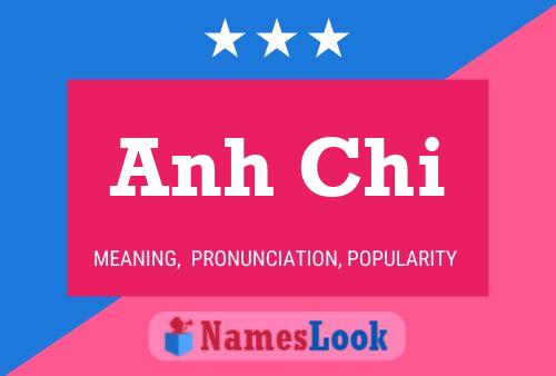 Anh Chi Name Poster